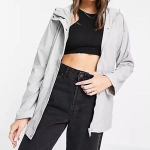 Brave Soul Saffy hooded rain jacket NWT